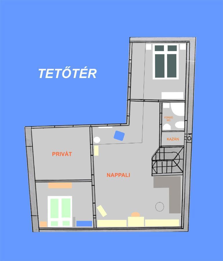 Moretti Apartman Appartement Eger Buitenkant foto